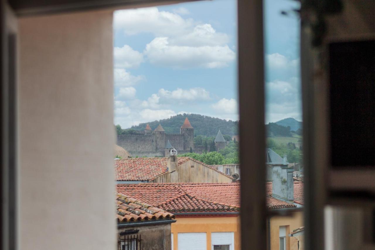 Le Boheme - Netflix - Wifi - Vue Sur La Cite Medievale Et Les Toits Apartment Carcassonne Luaran gambar